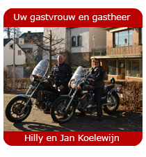 Uw gastheer en gastvrouw Jan en Hilly Koelewijn